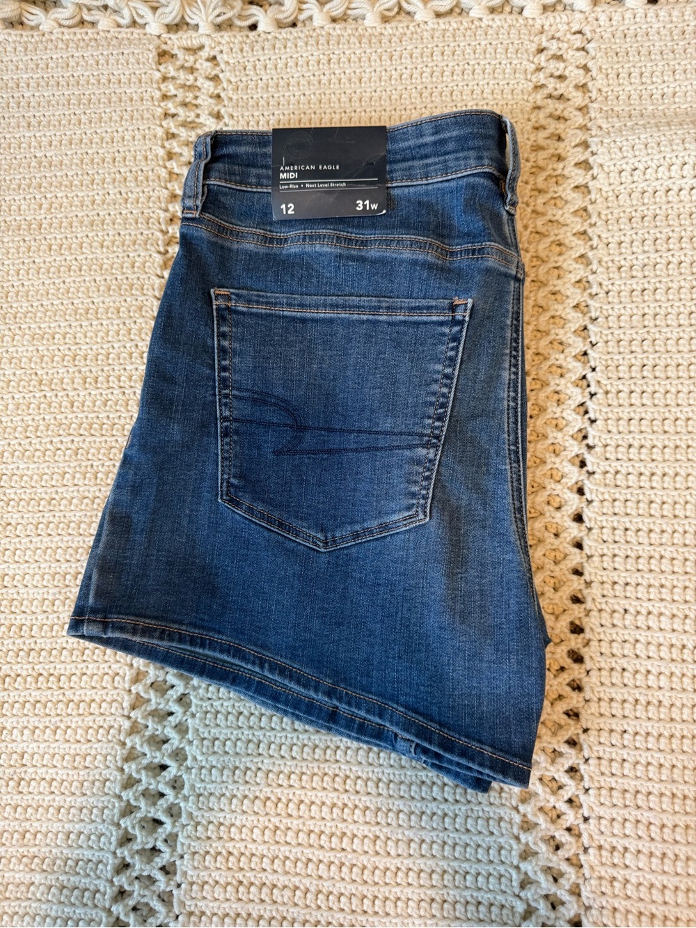 American Eagle Outfitters High-Rise Shorts next level stretch